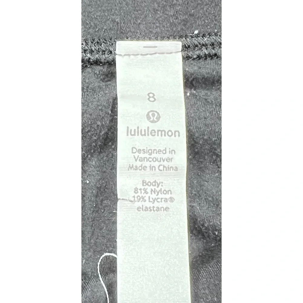 Lululemon Align Jogger Crop 23 Navy Blue High Rise Nulu Yoga Pants Size 8 - Picture 8 of 8